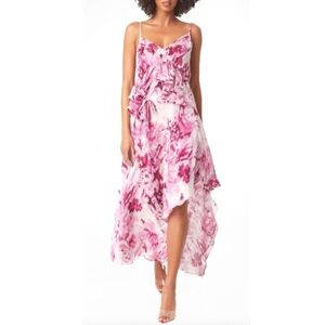 Misa Los Angeles Pink Greta Dress Size Small